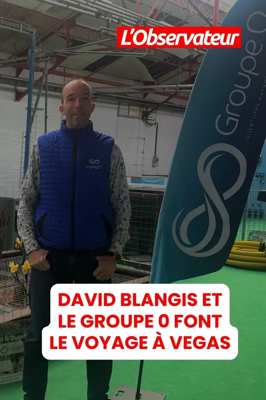 Article de presse L'Observateur sur Groupe O et le CES 2026